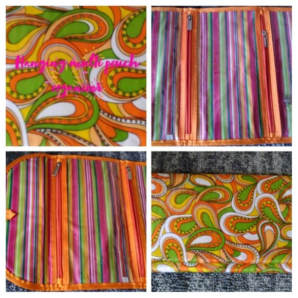 Multicolored Hanging Storage With Pockets - Picture 2 of 5